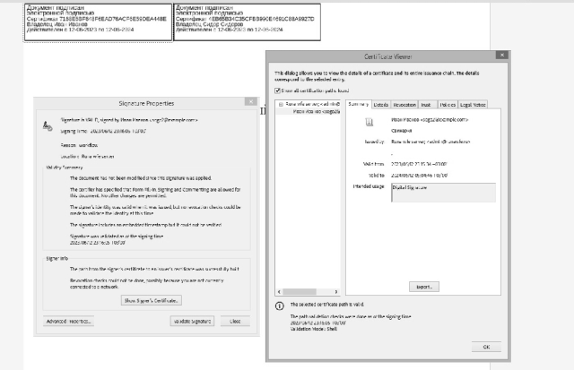 Документ, подписанный ЭЦП.
