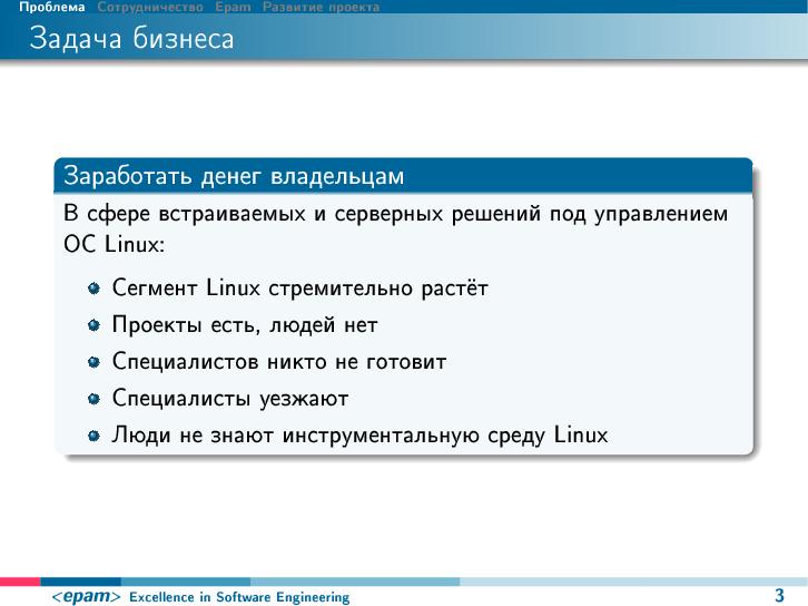 Файл:Linux-образование — симбиоз ВУЗов, коммерческих компаний и LUG (Денис Пынькин, OSEDUCONF-2014).pdf